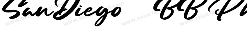 SanDiego 04 BB Phat字体转换